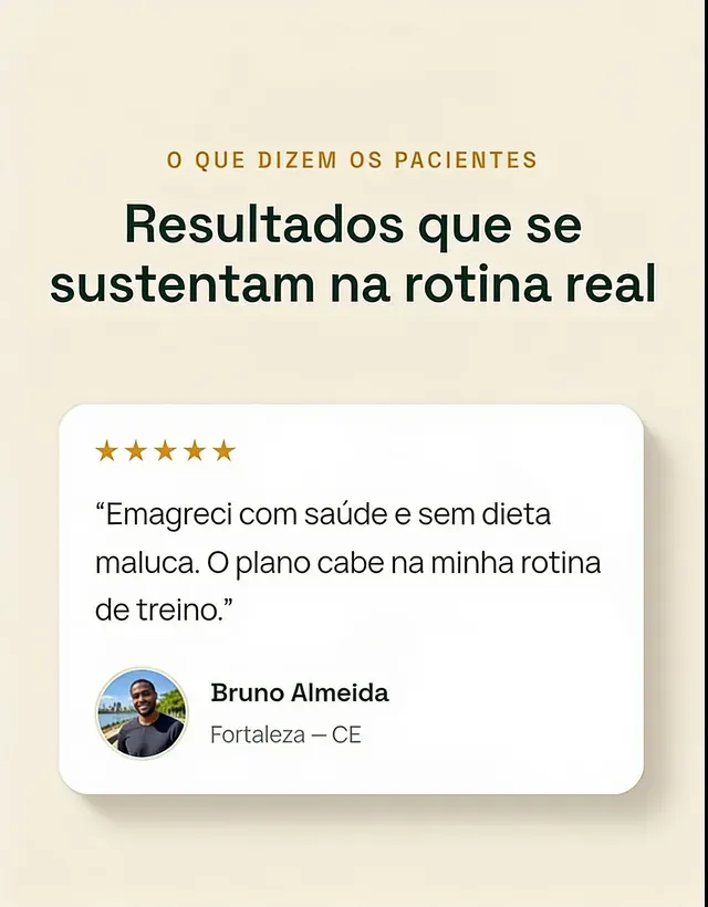 Demonstração — Henrique Nunes, nutrição esportiva (Depoimentos)